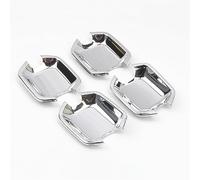 FIXCOR Pour Mitsubishi Pour Pajero V80 V93 V95 V97 V98 2007-2021 Poignées Porte Extérieures Chromées Poignées Bols Cadre Couverture Garniture Style Voiture (Handles Bowls)