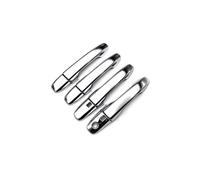 FIXCOR Pour Perodua Pour Ativa Chrome Poignée De Porte Latérale Extérieure De Voiture Cadre De Couverture Garniture 8 Pièces