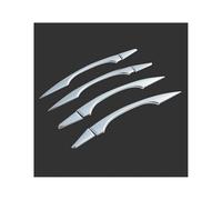 FIXCOR Pour Peugeot 301/508/3008/4008 Poignée De Porte Extérieure Housse Autocollants Style De Voiture 8 Pièces ABS Chrome Couverture Autocollants (For peugeot 508)