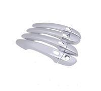 FIXCOR Pour Peugeot Pour Partner Pour Rifter Chrome Poignée De Porte Housse Accessoires De Voiture(4 Smart Hole)