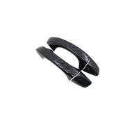 FIXCOR Pour Q3 F3 Accessoires 2022 S Line MK2 II 2019 2020 2021 2023 Accessoires Voiture Style Poignée Porte Extérieure Voiture Fibre Carbone(2 Handle)