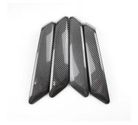 FIXCOR Pour Q5 Sportback SQ5 2018-2021 Accessoires Intérieurs ABS Poignée Porte Intérieure En Fibre De Carbone Garniture De Couverture Extérieure