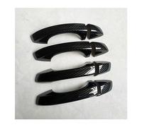 FIXCOR Pour SEAT Pour Leon Pour Cupra 5F MK3 Accessoires Couvercle De Poignée De Porte Garniture Poignées Couvre Plastique Imitation Fibre De Carbone (2)