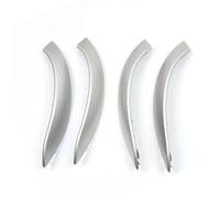 FIXCOR Pour Série 3 4 F30 F31 F32 F33 F34 F35 F36 3GT 2012-2018 Accessoires Intérieurs De Voiture Poignée De Porte Garniture De Couverture Extérieure (Silver 4Pcs)
