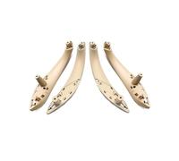 FIXCOR Pour Série 3 4 F30 F31 F32 F33 F35 F36 F80 F82 F83 2012 2013 2014 2015 2016 2017 Lot De 4 Poignées De Porte Intérieures De Voiture (Beige)