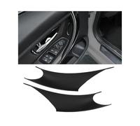 FIXCOR Pour Série 3/4 F30 F35 320i 320Li 328i 328Li 335i 335Li 2012-2018 1 paire de garnitures de poignée de porte intérieure de voiture (Black)