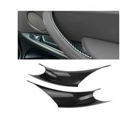 FIXCOR Pour Série 3/4 F30 F35 320i 320Li 328i 328Li 335i 335Li 2012-2018 1 paire de garnitures de poignée de porte intérieure de voiture (Carbon fibre)