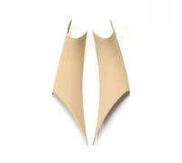 FIXCOR Pour Série 3 4 M3 M4 F30 F80 F31 F32 F33 F34 F36 F82 2012-2018 2/4PCS Poignée De Porte Intérieure Garniture ABS Housse De Protection (2 pcs beige)