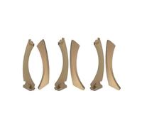 FIXCOR Pour Série 3 E90 E91 2006-2011 318 320 323 325 328 330 335 Lot De 6 Poignées De Porte Intérieures Avant Et Arrière De Voiture (LHD Beige)