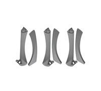 FIXCOR Pour Série 3 E90 E91 2006-2011 318 320 323 325 328 330 335 Lot De 6 Poignées De Porte Intérieures Avant Et Arrière De Voiture (LHD Gray)