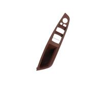 FIXCOR Pour Série 5 F10 F11 F18 520 523 Poignée Intérieure De Porte Avant Cadre De Commutateur De Siège Conducteur Couvercle De Boîte De Rangement (LHD Red)