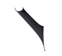 FIXCOR Pour Série 5 F10 F18 2011-2017 Intérieur De Voiture Texture Fibre De Carbone Noir Poignée De Porte Housse De Protection Garniture (Black Right)