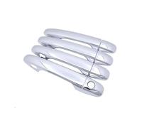 FIXCOR Pour Toyota Pour Avensis T270 2010~2018 2010 2011 2012 2013 2014 Autocollants Décoration Chrome Poignée Porte Couverture Refit Accessoires Voiture(Keyless Entry)