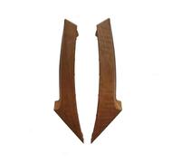 FIXCOR Pour Toyota Pour Camry 2006 2007 2008 2009 2010 2011 Lot De 2 Garnitures De Poignée De Porte Intérieure De Voiture (Mahogany Rear pair)