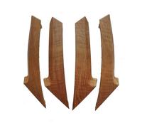 FIXCOR Pour Toyota Pour Camry 2006 2007 2008 2009 2010 2011 Lot De 2 Garnitures De Poignée De Porte Intérieure De Voiture (4PCS MahoganyTexture)