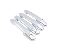 FIXCOR Pour Toyota Pour Camry XV30 2002~2006 2003 2004 2005 Autocollants Style Décoration Couvercle Poignée Porte Chromé Peinture Refit Accessoires Voiture(Handle 2 Keyhole)