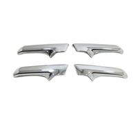 FIXCOR Pour Toyota Pour Land Cruiser Pour Prado Pour FJ 150 2014-2017 ABS Chrome Poignée De Porte Intérieure Garnitures Autocollant De Protection (Door handle)