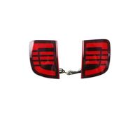 FIXCOR Pour Toyota Pour Land Pour Cruiser LC200 2009 2008-2015 Feu Stop Clignotant Antibrouillard Feu Arrière Voiture Réflecteur Pare-chocs Arrière Lampe(Red C Connect Cable)