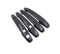 FIXCOR Pour Toyota Pour Noah Pour Voxy Pour NAV1 R60 R70 MK1 MK2 Motif Poignée Voiture Ou Poignées Porte Chromées Housse Protection Accessoires Voiture (Carbon Fiber pattern3)