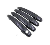 FIXCOR Pour Toyota Pour Noah Pour Voxy Pour NAV1 R60 R70 MK1 MK2 Motif Poignée Voiture Ou Poignées Porte Chromées Housse Protection Accessoires Voiture (Carbon Fiber pattern1)