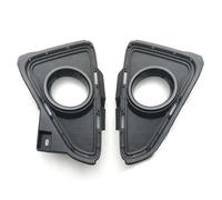 FIXCOR Pour Toyota Pour RAV4 2016 2017 2018 2019 Pare-chocs Avant De Voiture Cadre De Phare Antibrouillard Garniture Couverture (No chrome one pair)