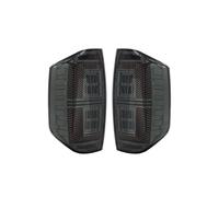 FIXCOR Pour Toyota Pour Tundra 2014 2015 2016 2017 2018 2019 2020 2021 Ensemble De Feux Arrière Clignotants Séquentiels Feu De Brouillard LED DRL 12V (Smoke Black)