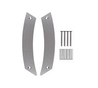 FIXCOR Pour VW Pour Beetle 1998-2010 Poignées De Porte Poignée De Porte Intérieure Housse De Protection Remplacement Poignée De Porte Intérieure De Voiture (Argent)