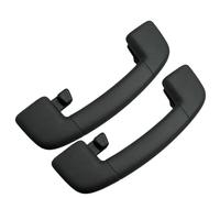 FIXCOR Pour VW Pour Golf 7 7.5 GTI Pour Sportsvan MK7 Pour Tiguan 2 AD R Line Pour Touran 5T 1/2/4PCS Poignée De Toit Intérieure Noire (Rear-2PCS)