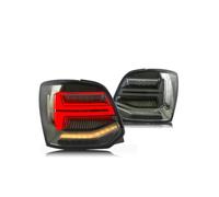 FIXCOR Pour VW Pour Polo 2012 2013 2011-2017 Feux De Voiture Pièce De Lampe De Voiture Clignotant Séquentiel Feux Arrière Assemblage Accessoires Auto