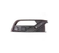 FIXCOR Pour VW Pour Polo GTI 2014 2015 2016 2017 Cadre Grille Couvercle Lunette Garniture De Lampe Antibrouillard Pare-chocs Avant De Voiture (1pc right)
