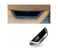 FIXCOR Pour X3 X4 F25 F26 2010-2016 LHD RHD Poignée Porte Intérieure Du Conducteur Accoudoir Panneau De Couverture Boîte Rangement 51417250307 (Carbon Fiber-LHD)