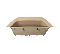 FIXCOR Pour X3 X4 F25 F26 2011-2017 LHD RHD Poignée De Porte Intérieure Accoudoir Panneau Couvercle Boîte De Rangement Style De Voiture (Beige)