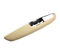 FIXCOR Pour X5 X6 E70 E71 E72 2007-2013 Intérieur Voiture Avant Gauche Accoudoir Poignée De Porte Cadre Extérieur Support Couverture (Beige)