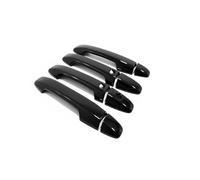 FIXCOR Protecteur Poignée Porte Pour Stepwgn RP3 RP5 2016-2021 ABS Carbone Poignée Porte Cadre Couverture Garniture Extérieure De Voiture Accessoires Auto(ABS black)