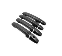 FIXCOR Protecteur Poignée Porte Pour Stepwgn RP3 RP5 2016-2021 ABS Carbone Poignée Porte Cadre Couverture Garniture Extérieure De Voiture Accessoires Auto(ABS carbonfiber)