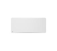 fixe à inertie sèche double cour de chauffe ALMEA 2000W thermostat modulaire horizontal blanc NF