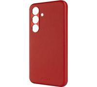 FIXÉ MagLeather avec support MagSafe et Qi2 pour Samsung Galaxy S25 rouge