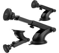 FIXE Support magnétique Maggy XL pour téléphones portables avec longue ventouse sur la vitre ou le tableau de bord