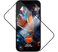 Fixed Armor | Protecteur d'écran | Apple | iPhone 15 Plus/iPhone16 Plus | Verre trempé | Noir