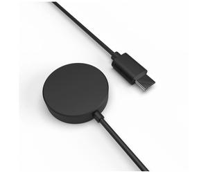 FIXED Câble de charge USB-C pour Samsung Galaxy Watch 3/4/5/6/7/Active/Ultra, noir