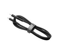 FIXED Câble USB-C vers USB-C en silicone liquide, 2 m, 60 W, Noir