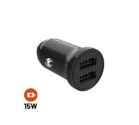 FIXED FIXCC15N-2U-BK Chargeur allume-cigare