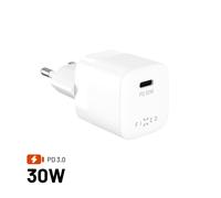 FIXED Chargeur mini USB-C 30W, Blanc