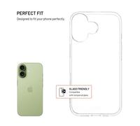 FIXED Coque de téléphone Story anti-UV en TPU pour Apple iPhone 17, transparent