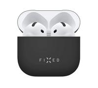 FIXED Coque protégante veloutée pour Apple AirPods - Noir
