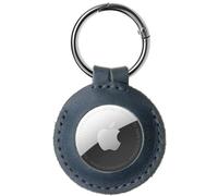 FIXED en Cuir Étui pour AirTag Bleu