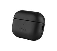 FIXED Étui en cuir pour Apple AirPods Pro 2/Pro 2, compatible MagSafe (USB-C), Noir