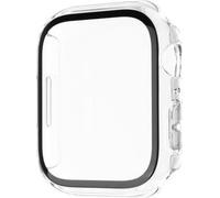 FIXED Étui en verre trempé pour Apple Watch 45mm, transparent
