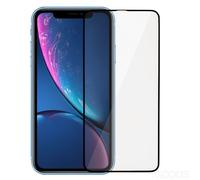 FIXED Full-Cover verre blindé pour Apple iPhone XR/11, collé sur toute la surface de l'écran, noir