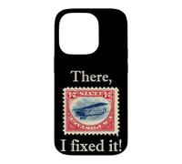 Fixed It Funny Inverted Jenny Stamp Collecting Collector Coque pour iPhone 14 Pro